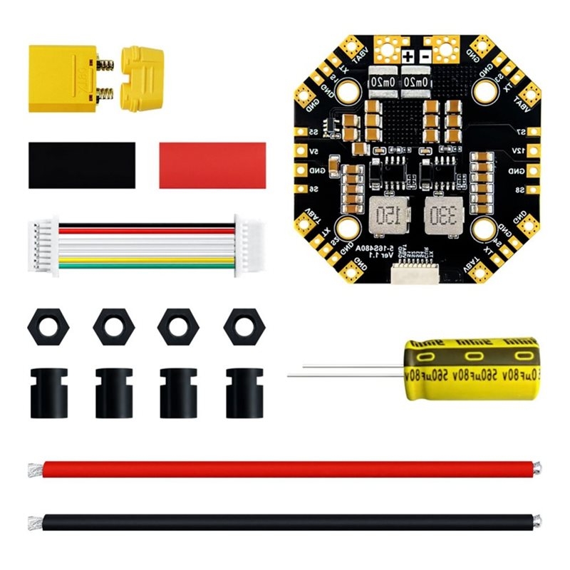 Drone Power Distribution Board - [EYEL!NEW!】 5-16S 480A 이중 전압 드롭