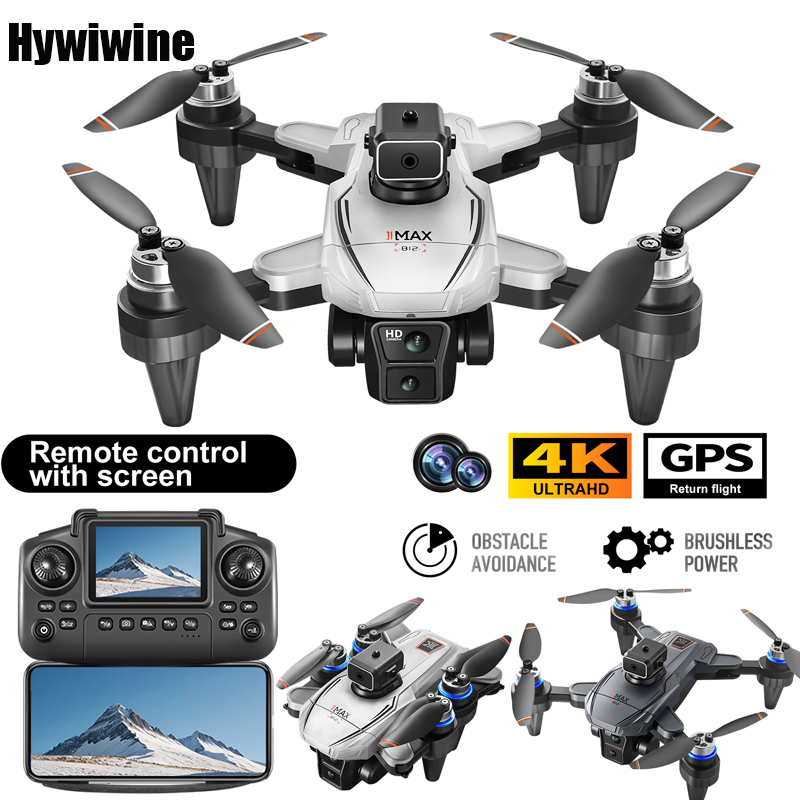 Drone Gps Mount - 스크린이 있는 GPS RC 드론 4K