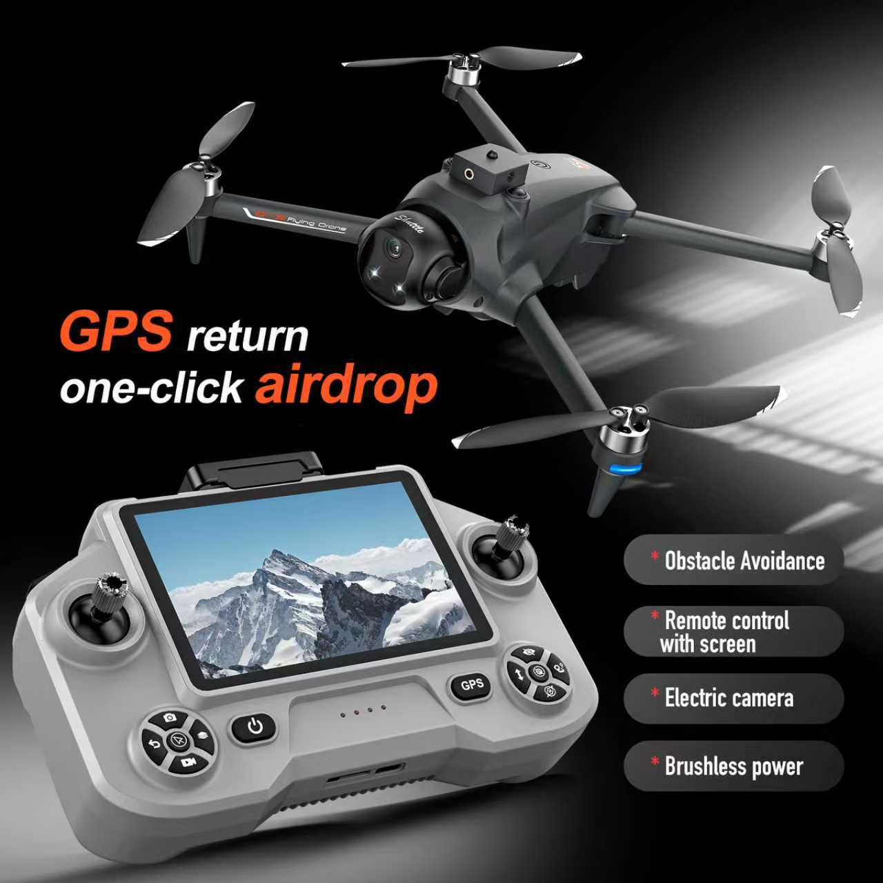 Drone Gps Mount - YL059 FPV GPS 쿼드콥터 드론 8K