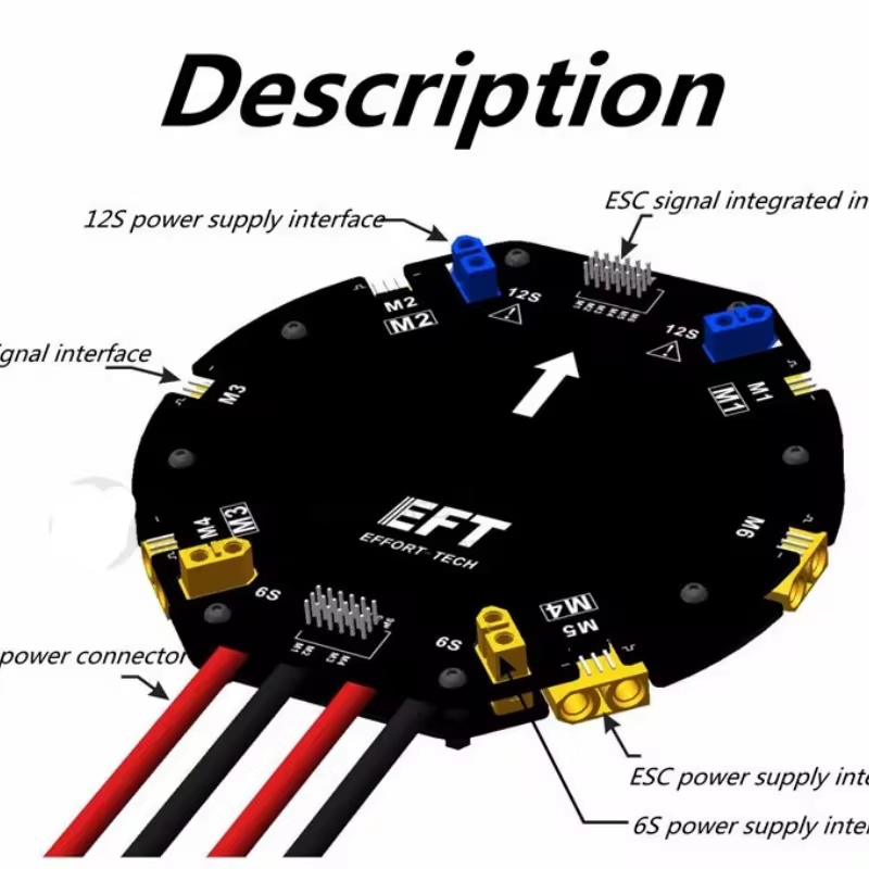 EFT 대전류 전원 분배 보드 PDB 보드 12S 48 - Drone Power Distribution Board 리뷰 및 가격