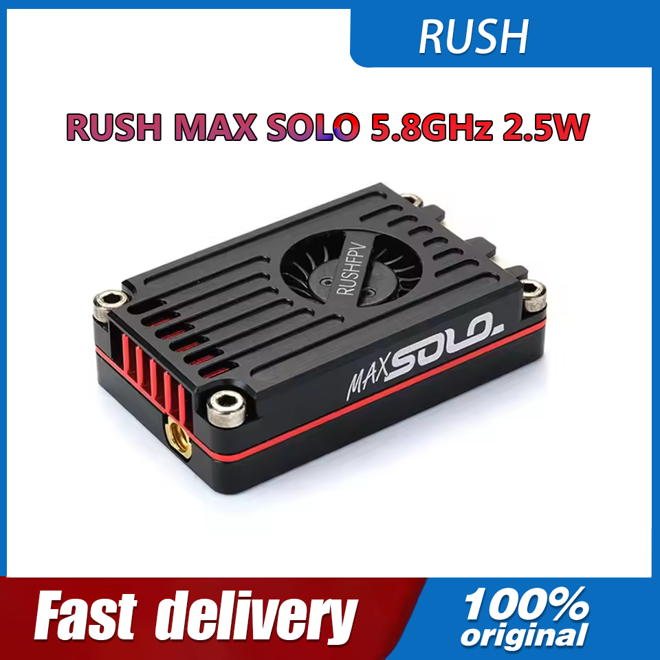 RUSH MAX SOLO 5.8GHz 2.5W VTX  - Drone Battery 리뷰 및 가격