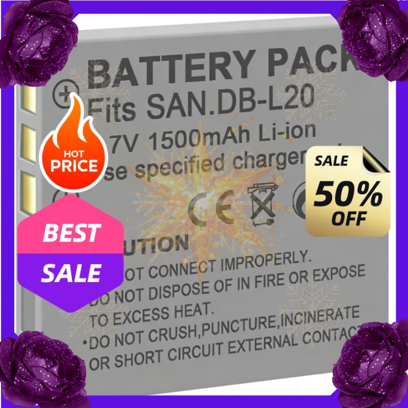 SWZY 3.7V 1500mAh DB-L20 배터리,  - Drone Camera 리뷰 및 가격